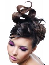 Medium  Updo Hairstyle by Web Collections