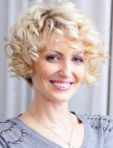 Medium Curly Hairstyle by Mature Web Collection