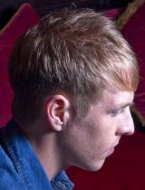 Mens Short Blonde Hairstyle by Lil Missy