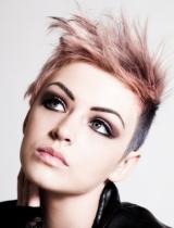   Shaved-Sides Hairstyle by Web Collections