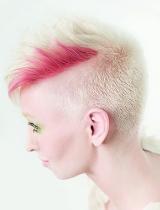   Shaved-Sides Hairstyle by Keller Hair Company