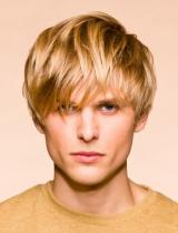 Mens Medium Blonde Hairstyle by Clipso