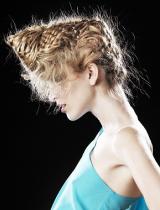  Blonde Avant Garde Hairstyle by Andrew Collinge