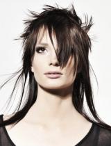 Long Choppy Hairstyle by Andrew Jose