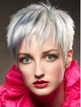 Short Blonde Hairstyle by Anne Veck Hair