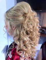 Blonde Wedding Hairstyle by Annette Bradford