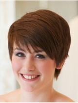 Short Wedding Hairstyle by Annette Bradford