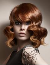 Medium Brown Wavy Hairstyle by Royston Blythe