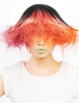   Vibrant Hairstyle by Rainbow Room