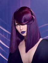 Black Coloured Hairstyle by Wella