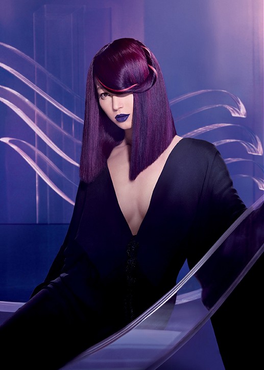 Wella long black Hairstyles