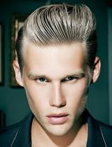 Mens Medium Blonde Hairstyle by Joico