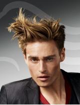 Mens Medium Brown Hairstyle by Wella