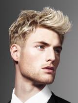 Mens Blonde Hairstyle by Wella