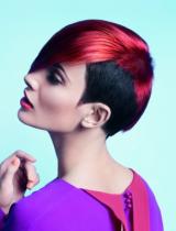 Short Red Hairstyle by Indola