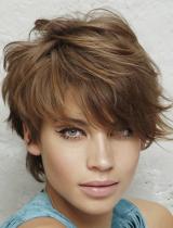 Short Brown Hairstyle by Fabio Salsa