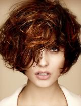 Medium Brown Bob Hairstyle by Kenchez