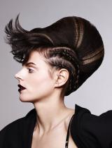  Brown Avant Garde Hairstyle by Marc Antoni