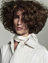 Mens Wavy Hairstyle by Peter Prosser