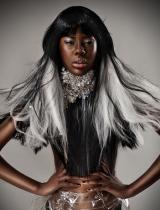  Black Avant Garde Hairstyle by Balmain Hair