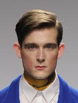 Mens Coloured Hairstyle by Sassoon