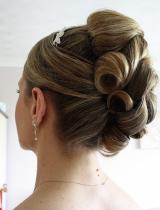 Medium Brown Wedding Hairstyle by Amelia Garwood