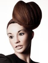  Brown Avant Garde Hairstyle by NHF