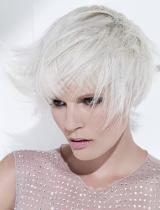 Short Blonde Messy Hairstyle by Joico