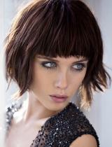 Medium Brown Messy Hairstyle by Jean Claude Aubry