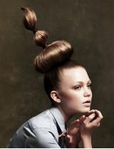 Brown Avant Garde Hairstyle by Angels Hairdressing