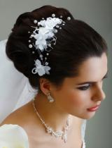 Black Wedding Hairstyle by Bridal Collections