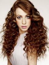 Brown Ringlets Hairstyle by Flip-In Hair