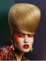  Blonde Avant Garde Hairstyle by HOB Salons