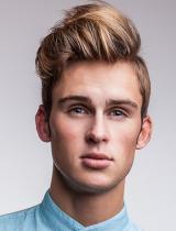 Mens Medium Blonde Hairstyle by Web Collections