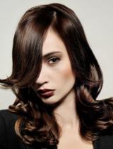 Brown Flicked Hairstyle by Hair Colour Clinic