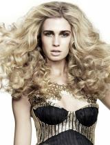 Long Blonde Party Hairstyle by The Colour Room