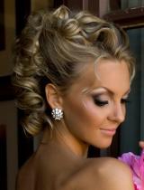 Long Coloured Hairstyle by Wedding Collections