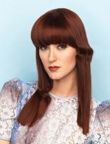 Long Fringe Hairstyle by Lorna Evans