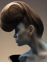  Brown Avant Garde Hairstyle by Rush