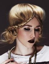 Blonde Plaited Hairstyle by TONI&GUY