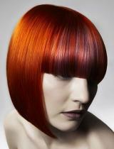  Red Bob Hairstyle by Westrow Hairdressing