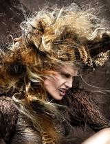  Blonde Avant Garde Hairstyle by Anne Veck Hair