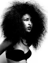 Afro Hairstyle by Jamie Stevens