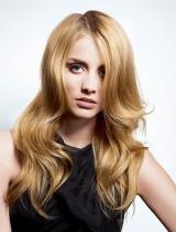 Long Blonde Wavy Hairstyle by Wella