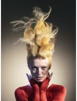 Long Avant Garde Hairstyle by Bundy Bundy