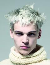 Mens Coloured Hairstyle by Sassoon