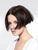 Short Brown Choppy Hairstyle by Wella