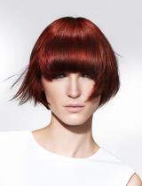  Red Bob Hairstyle by Wella