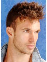 Mens Frizzy Hairstyle by Gastar Hair