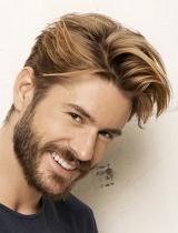 Mens Blonde Hairstyle by Fabio Salsa